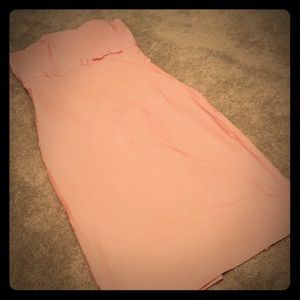 Express A-Line Pink Dress